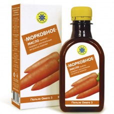 «Морковное» - масло льняное с экстрактом моркови 200мл